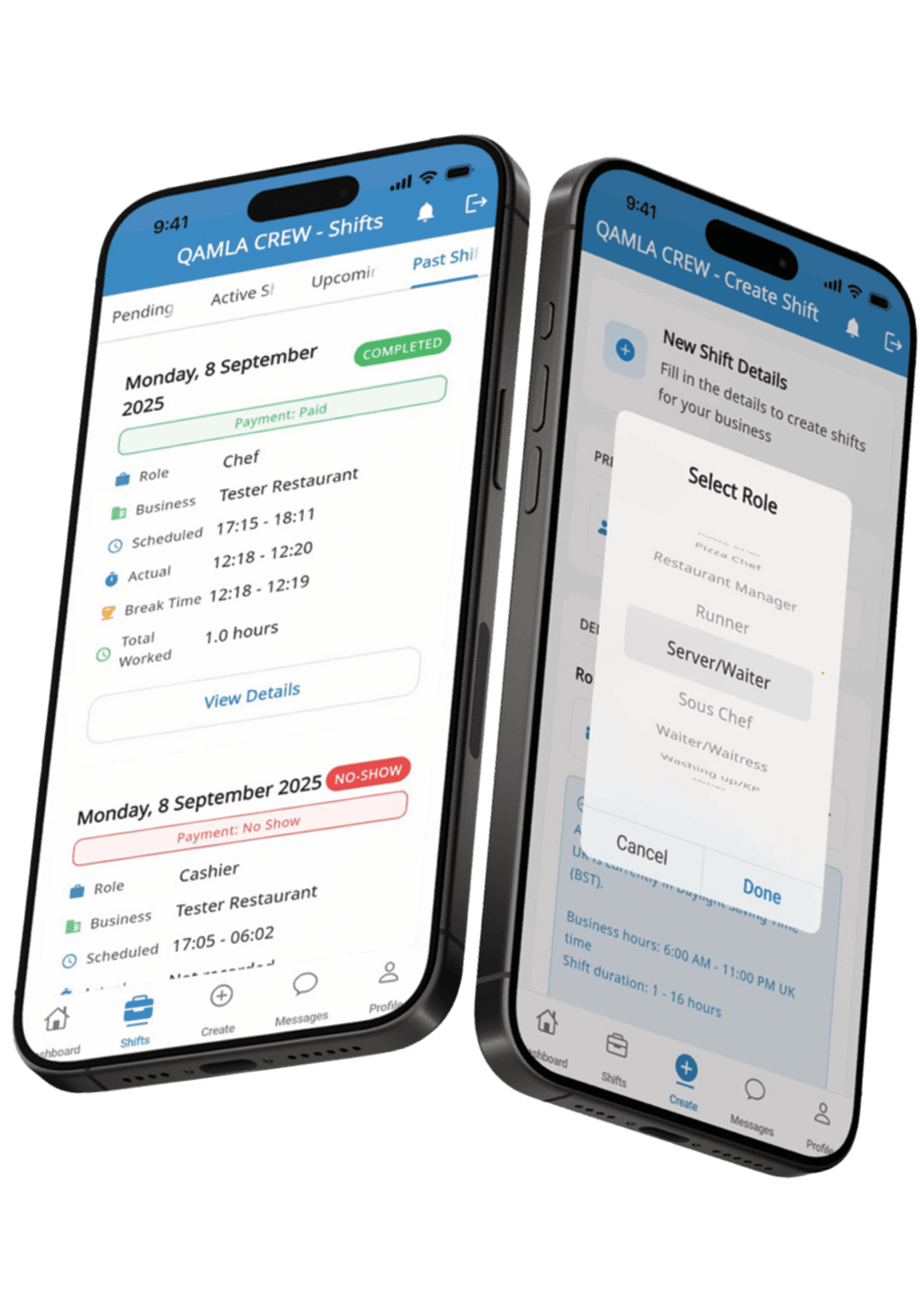 Qamla Crew Mobile App Banner