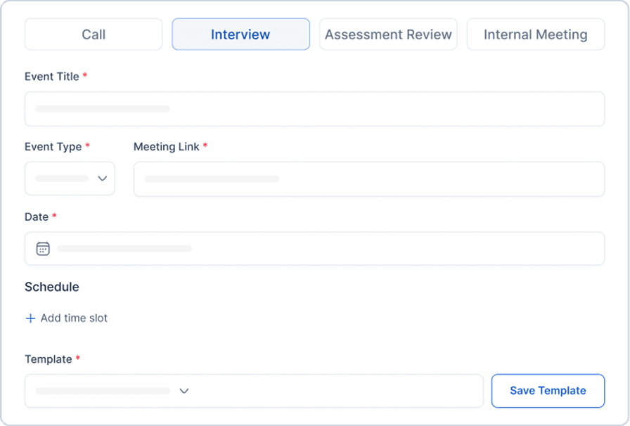 Interviews that stay on time