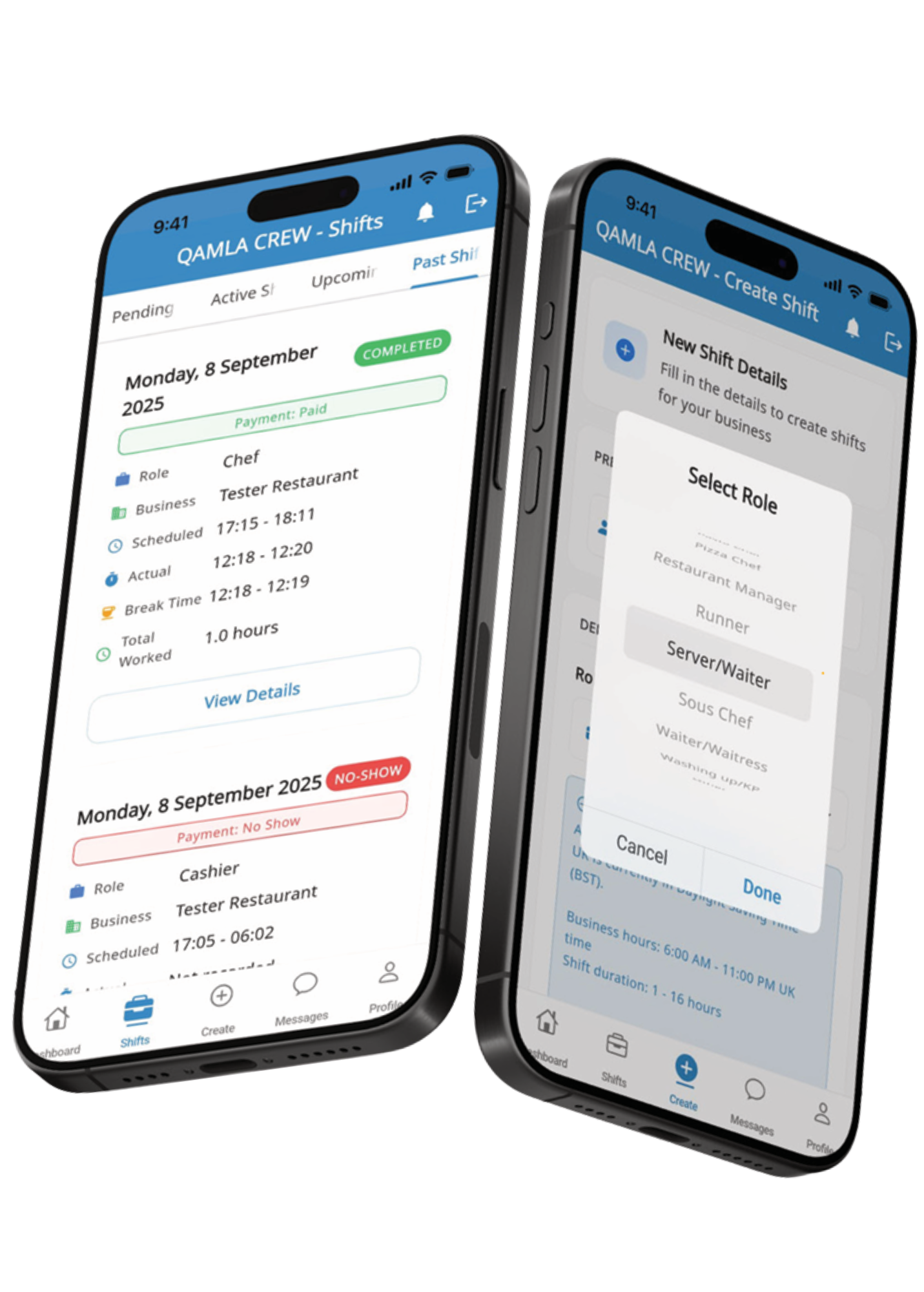 Qamla Crew Mobile App Banner